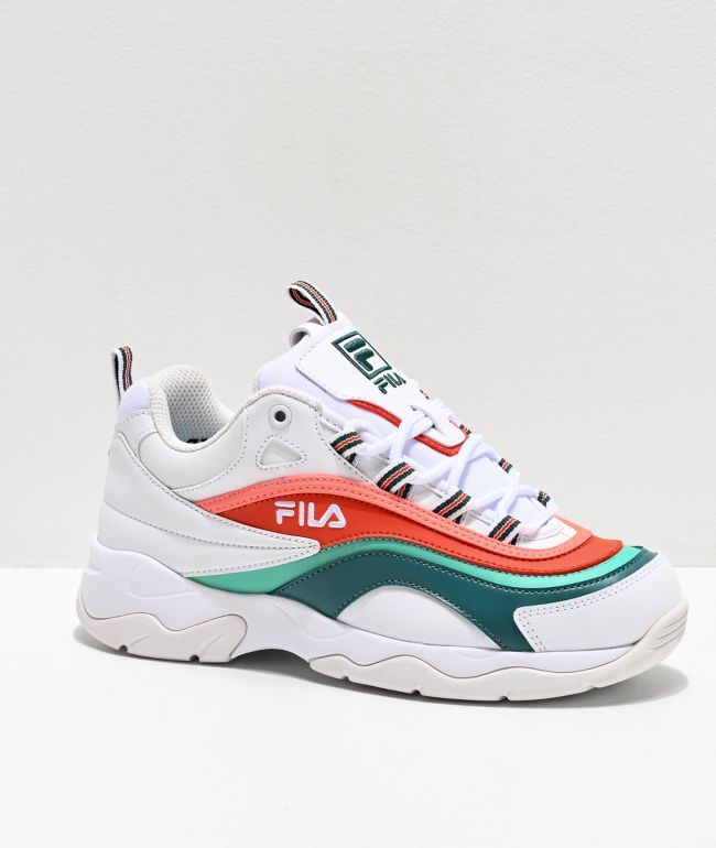 fila on feet